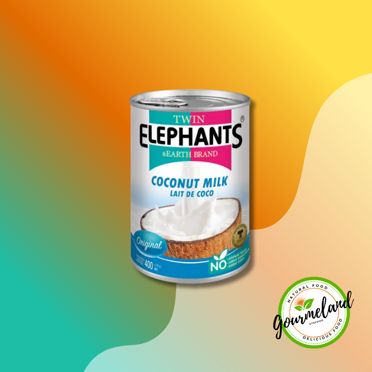 Twin Elephants & Earth Brand Coconut Milk – 400 Ml